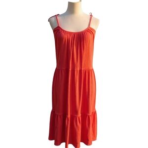 Michael Kors Coral Relaxed fit  Tiered SunDress  Size XS